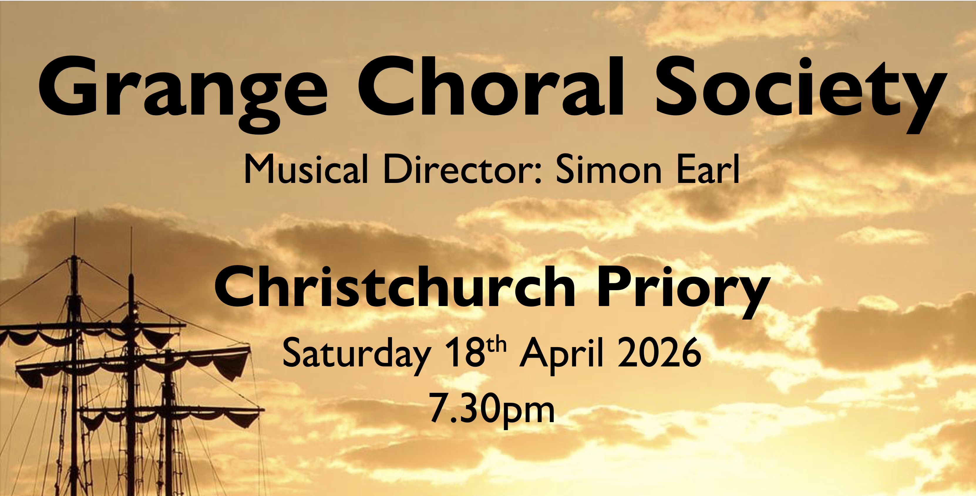 🎶 Grange Choral Society Concert – Christchurch Priory