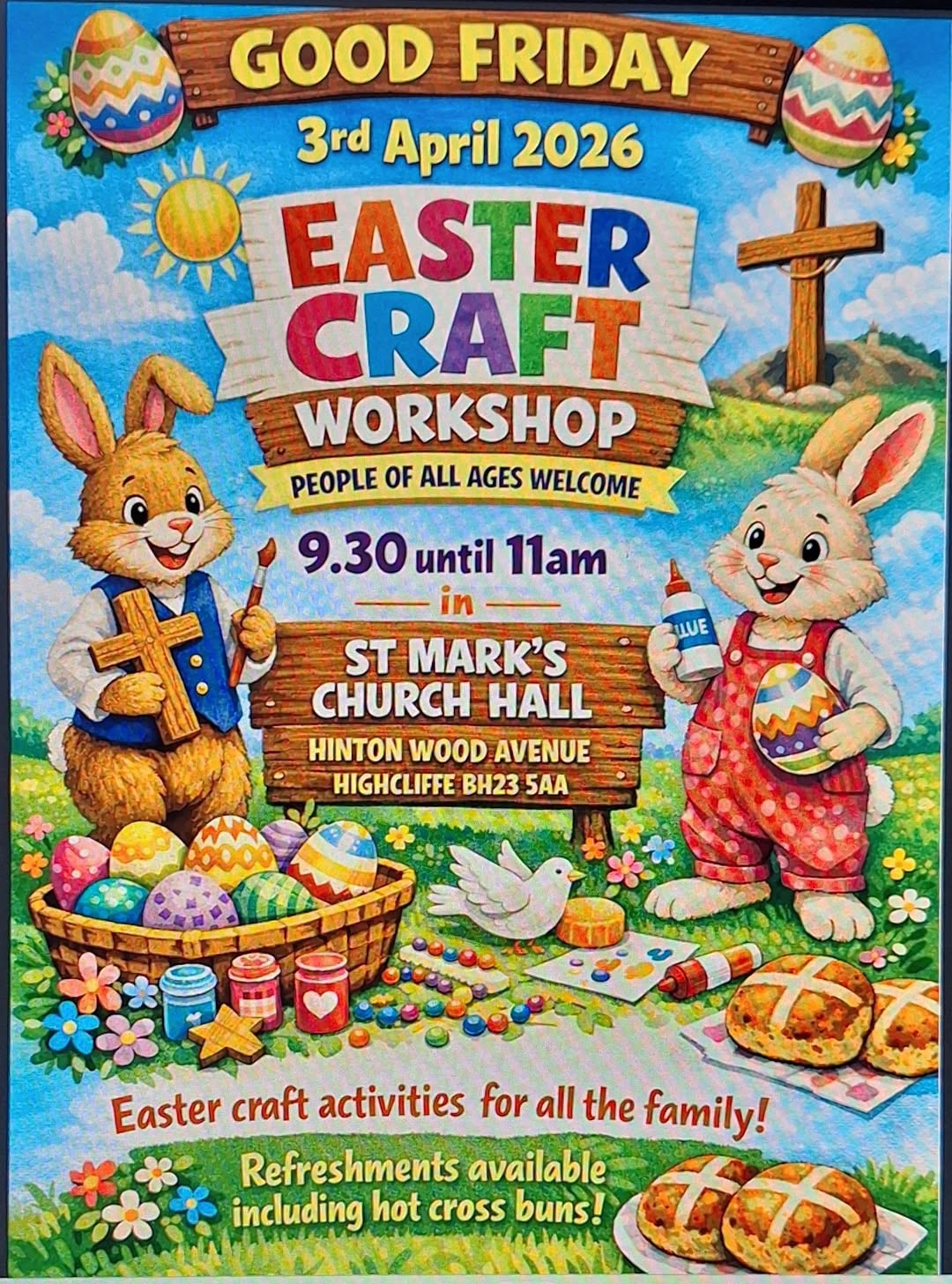 🐣 Easter Craft Workshop – Highcliffe