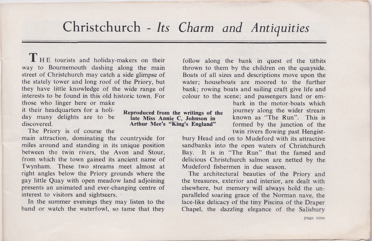 Christchurch Guide Book - 9