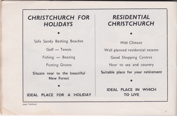 Christchurch Guide Book 1962   14